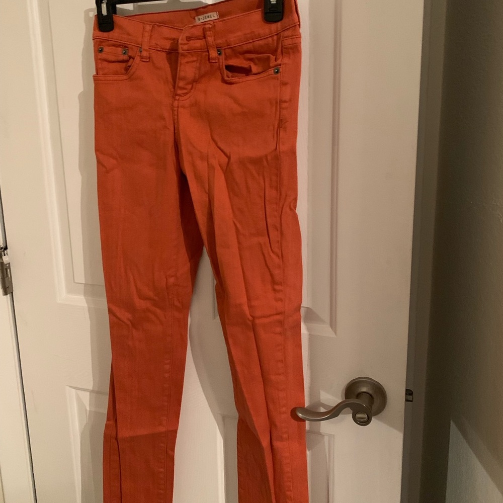 Orange Skinny Jeans